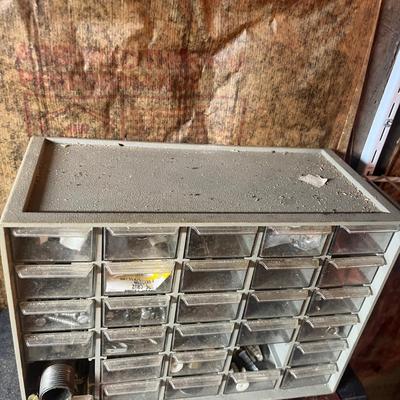 Four Small Parts Cabinets (SRF-MG)