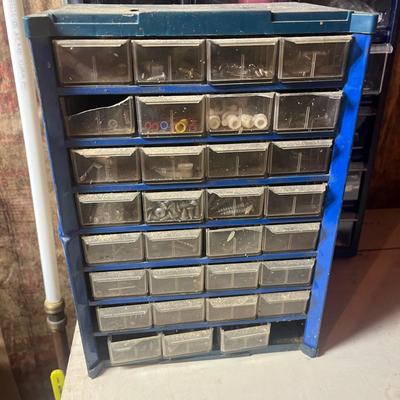 Four Small Parts Cabinets (SRF-MG)