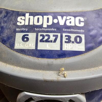 Trio of Shop Vac Vacuums (SRF-JS)