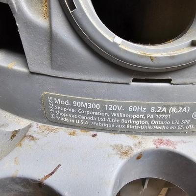 Trio of Shop Vac Vacuums (SRF-JS)