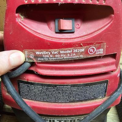 Trio of Shop Vac Vacuums (SRF-JS)