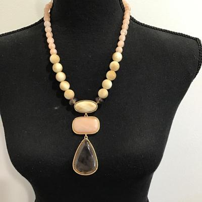 Sale Photo Thumbnail #94: Very nice fashion, statement necklace. Please see attached photos.
