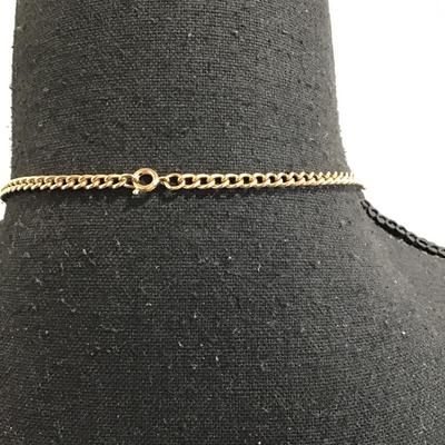Sale Photo Thumbnail #110: Gold tone, fashion, statement necklace. Please see attached photos.
