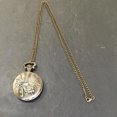 Sale Photo Thumbnail #145: Pocket watch necklace untested please see attached photos