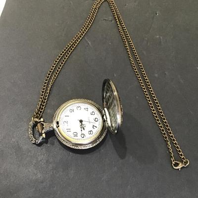Sale Photo Thumbnail #146: Pocket watch necklace untested please see attached photos
