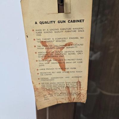 Pew pew cabinet