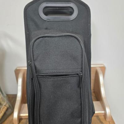 Champagne suitcase