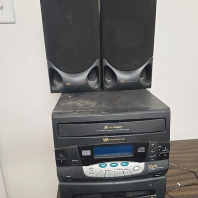 White westinghouse stereo