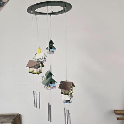 Windchime birdhouse themed