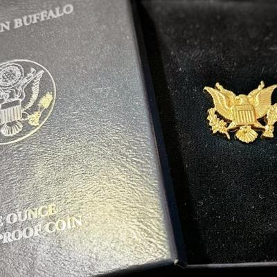 2006-W 1 oz Proof Gold Buffalo (w/Box & COA), Firse Year of released-Box Taped