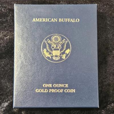 2006-W 1 oz Proof Gold Buffalo (w/Box & COA), Firse Year of released-Box Taped