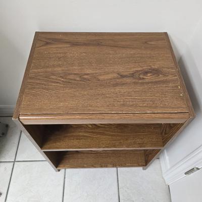 Particle board shelf