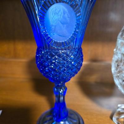 Blue glass