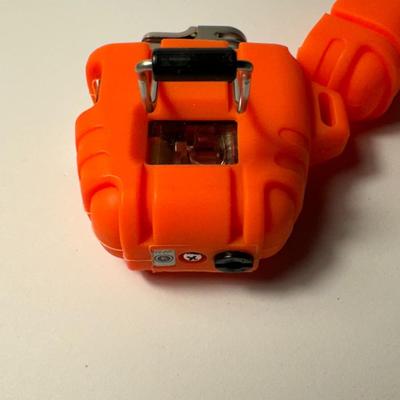 Blaze orange Delta shockproof lighter 30,000 lights