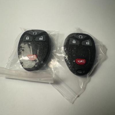 Two un=programed car fobs, Blank generic auto fobs / New in package