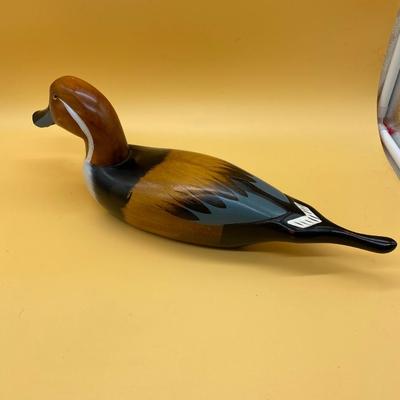 Sale Photo Thumbnail #327: Glass eyes, pintail drake 
16 inches long x 4 inches wide 
Very good condition