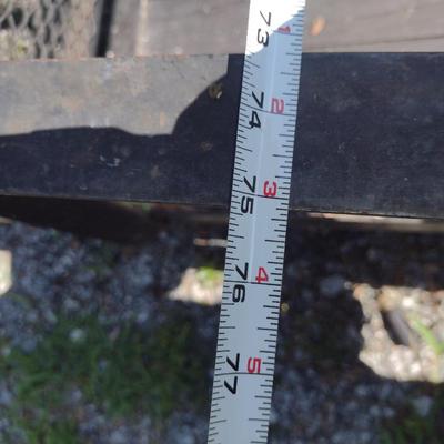 Steel Frame 6" x 10" Wood Floor Open Trailer with Drop Down Gate with Good Title