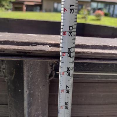 Steel Frame 6" x 10" Wood Floor Open Trailer with Drop Down Gate with Good Title