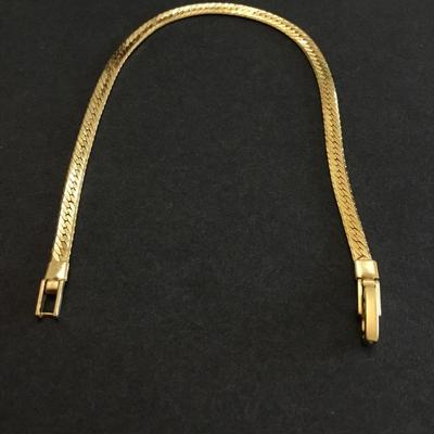 Mid century goldtone bracelet