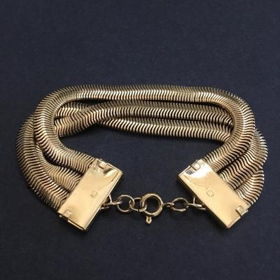 Cute very nice gold tone bracelets