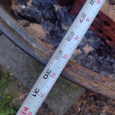 Portable Fire Pit- Approx 29" in Diameter