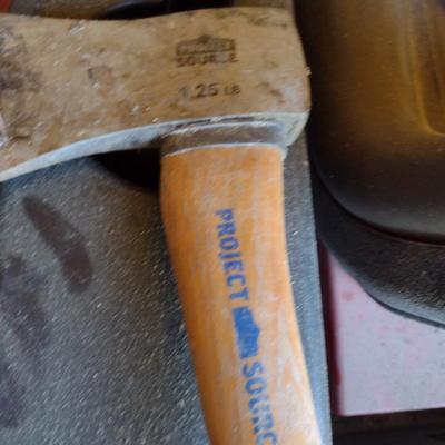 Wood Handled Axe, Maul, and Hatchet