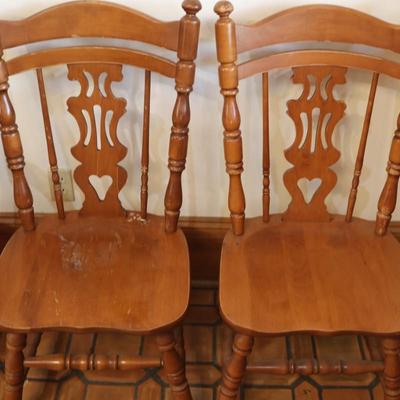 Tell City Maple Dining Table and Chairs