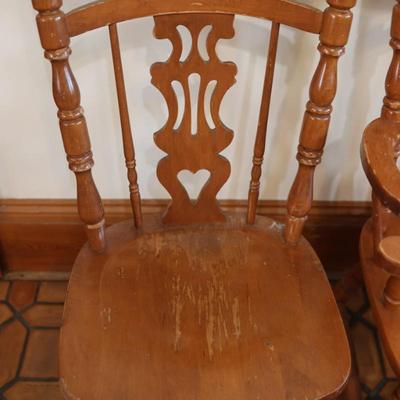 Tell City Maple Dining Table and Chairs