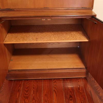 Mid-Century ROMWEBER Book Shelf & Drop Front Desk