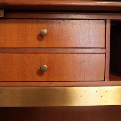 Mid-Century ROMWEBER Book Shelf & Drop Front Desk