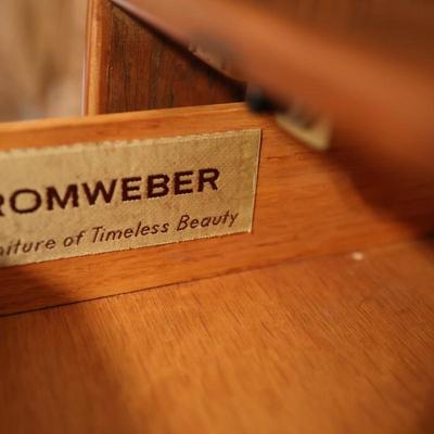 Mid-Century ROMWEBER Book Shelf & Drop Front Desk