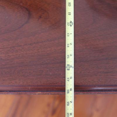 Hickory Chair Drop Leaf Side Table