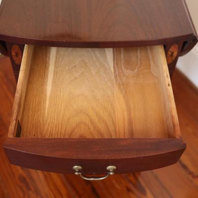 Hickory Chair Drop Leaf Side Table