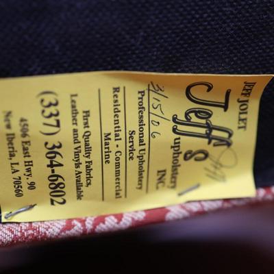 Vintage Wingback Armchair