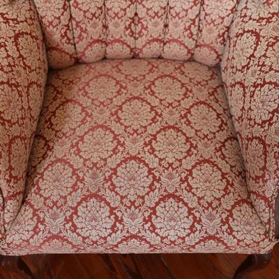Vintage Wingback Armchair
