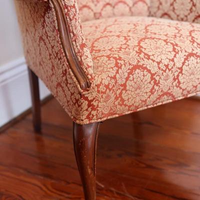 Vintage Wingback Armchair
