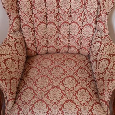 Vintage Wingback Armchair