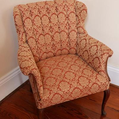 Vintage Wingback Armchair