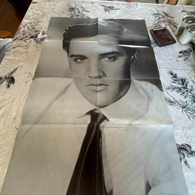 Sale Photo Thumbnail #518: These posters are double sided so lot represents 10 actual posters. These are from the 70's and came from magazines and LP's. The ones from magazines will have small center holes in crease from magazine staples. These are new old stock and not re-prints /