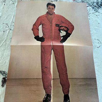 Sale Photo Thumbnail #508: These posters are double sided so lot represents 10 actual posters. These are from the 70's and came from magazines and LP's. The ones from magazines will have small center holes in crease from magazine staples. These are new old stock and not re-prints /