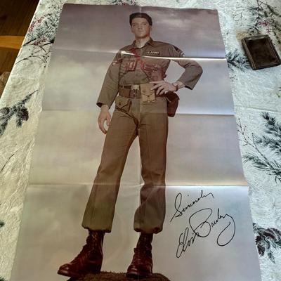 Sale Photo Thumbnail #510: These posters are double sided so lot represents 10 actual posters. These are from the 70's and came from magazines and LP's. The ones from magazines will have small center holes in crease from magazine staples. These are new old stock and not re-prints /