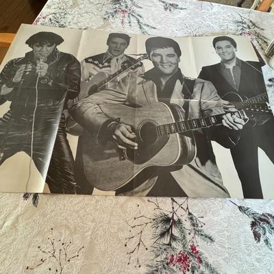 Sale Photo Thumbnail #503: These posters are double sided so lot represents 10 actual posters. These are from the 70's and came from magazines and LP's. The ones from magazines will have small center holes in crease from magazine staples. These are new old stock and not re-prints /