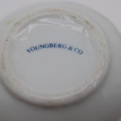 Vintage Antoine Restaurant Demitasse/ Espresso Cups & Saucers with Creamer