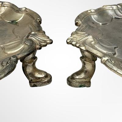 Vintage Raimond Silverplate Footed Tray