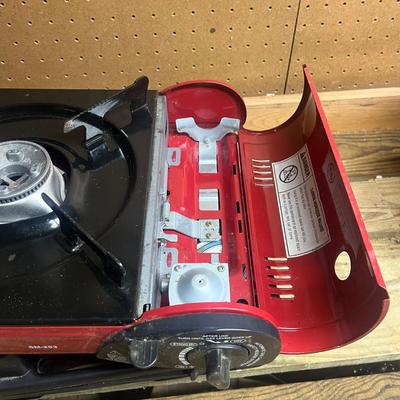 Mr. Bar-B-Q Portable Gas Grill with Two Single-Burner Portable Stoves (SRB-MG)