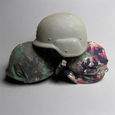 Trio of Army Helmets (SRB-MG)