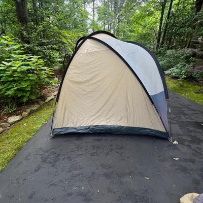 Coleman 12’ x 8’ Tioga Tent Plus Sleeping Bags & Pillow (G-RG)