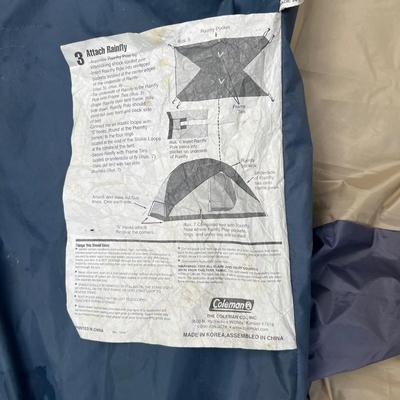 Coleman 12’ x 8’ Tioga Tent Plus Sleeping Bags & Pillow (G-RG)