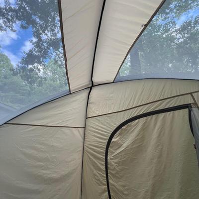 Coleman 12’ x 8’ Tioga Tent Plus Sleeping Bags & Pillow (G-RG)