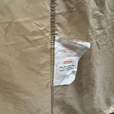 Coleman 12’ x 8’ Tioga Tent Plus Sleeping Bags & Pillow (G-RG)
